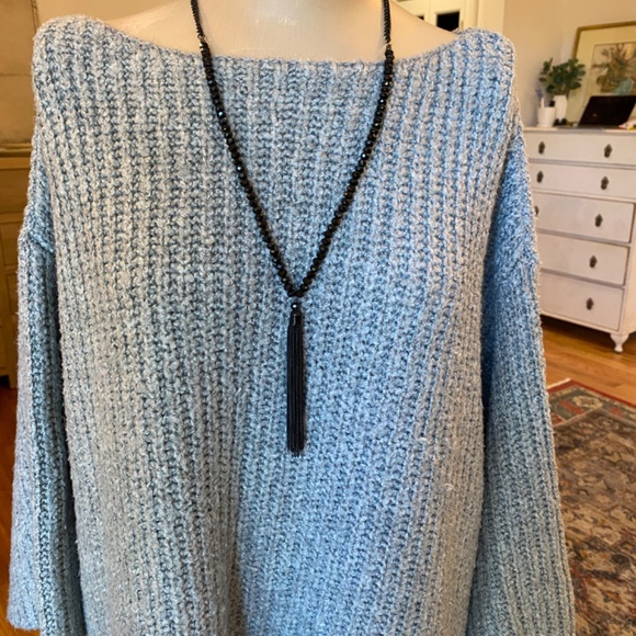 LOFT Grey Tunic Sweater - Size XL - Picture 4 of 16